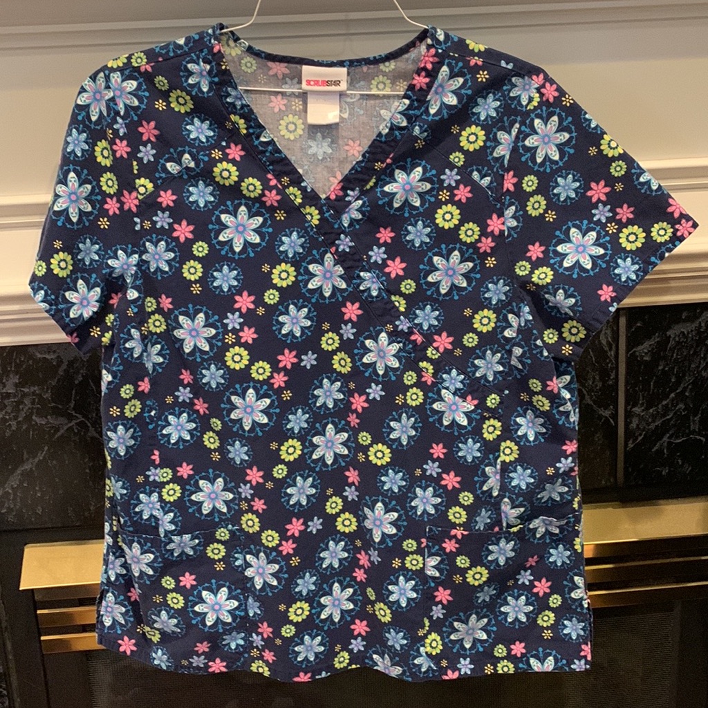 Scrub Star Scrub Top